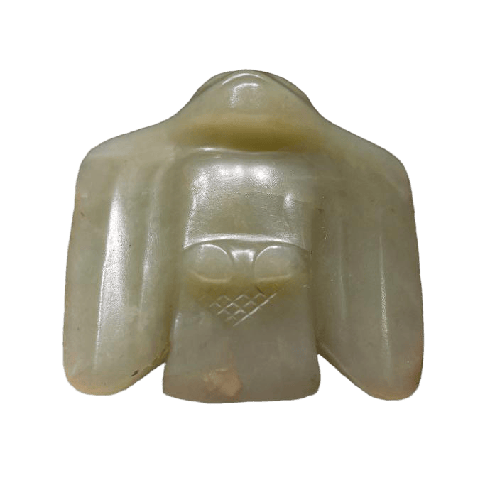 玉鸮形珮-天津博物馆 红山文化时期出土的典型器型
